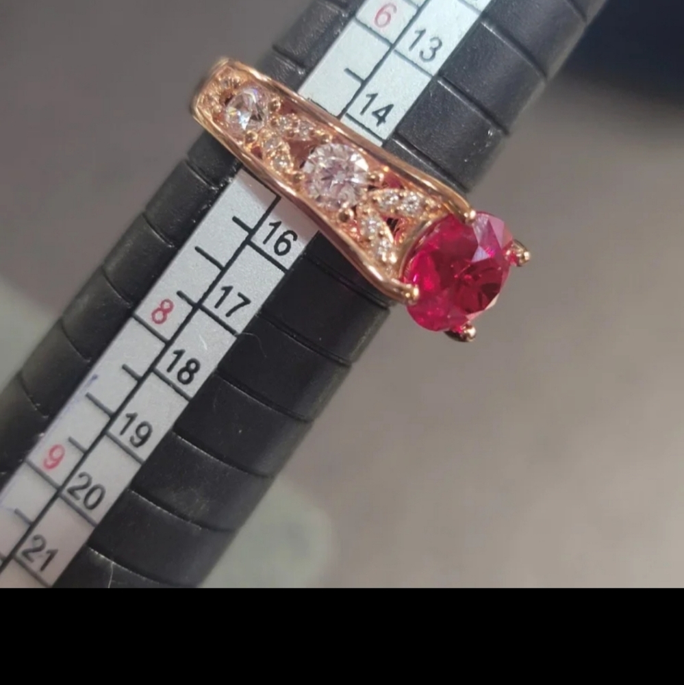 R83 Ruby And Diamond "Ruby Garden" Ring By Remy R… - image 6